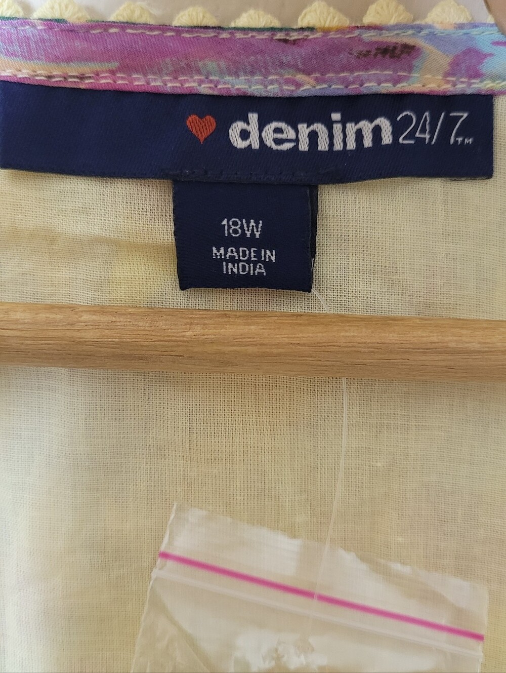 Denim 24/7 Sleeveless Babydoll Top - Picture 7 of 10